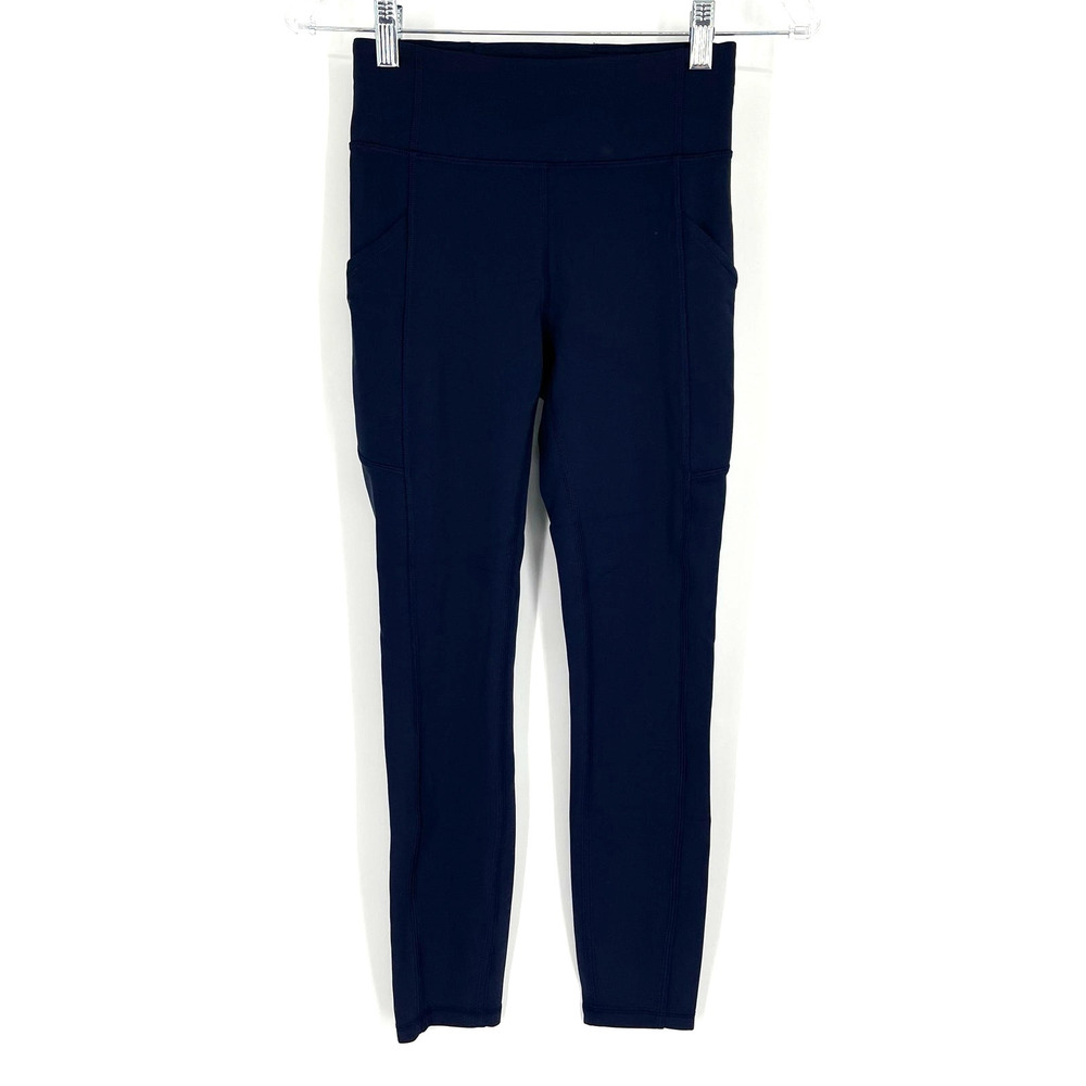 Lululemon Invigorate High Rise Tight 25" True Navy Size‎ 2 Everlux